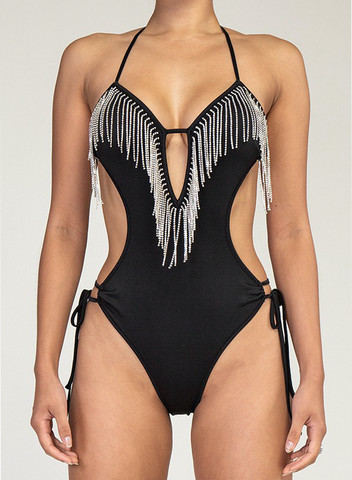 CUT OUT BUCKLE ONE PIECE